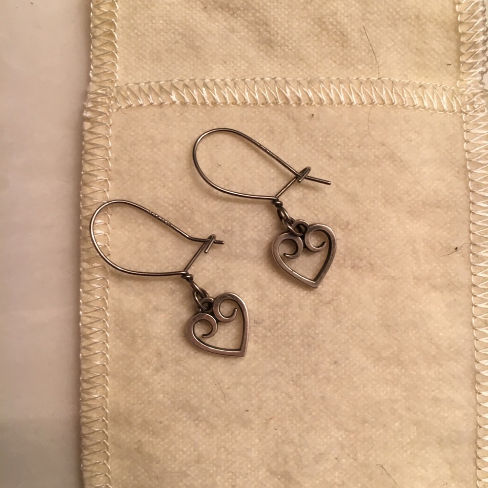 James Avery heart earrings retired